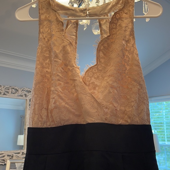 Bebe backless romper with pockets. - Picture 2 of 4
